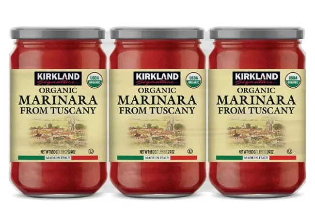 "Kirkland Marinara Sauce from Costco"