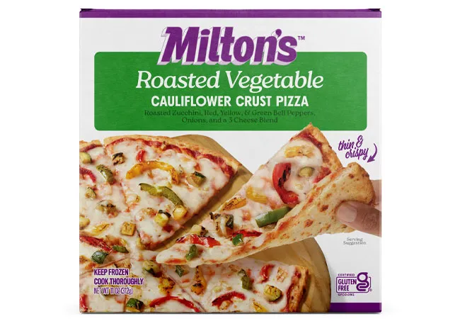 "Milton's Cauliflower Crust Pizzas from Costco"