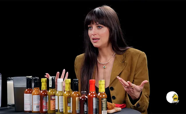 Dakota Johnson Hot Ones interview