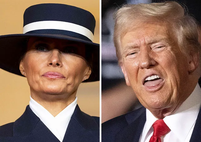"Donald Trump and Melania Trump together"