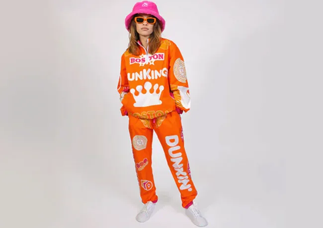 Stylish Dunkin' Donuts tracksuits for trendy looks