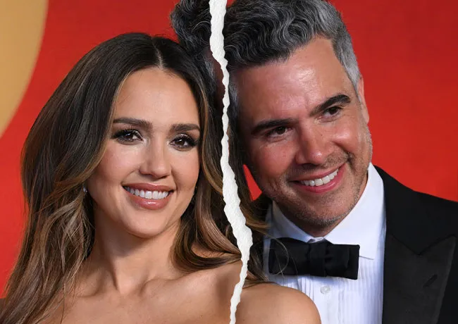 Jessica Alba with ex husband Cash Warren