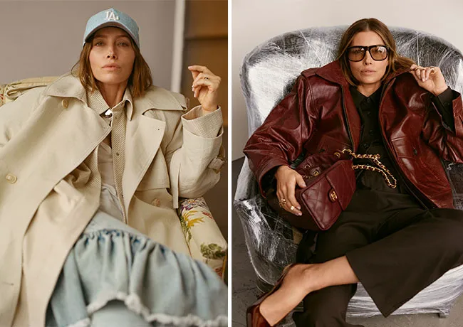 Jessica Biel Marie Claire UK editorial
