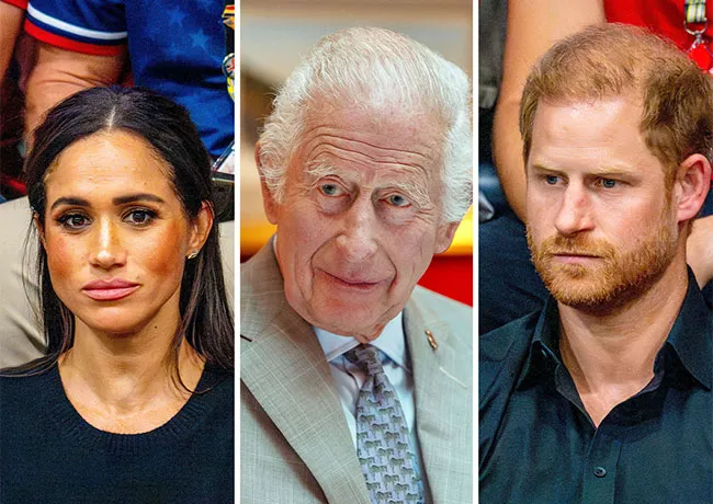 prince harry meghan markle king charles