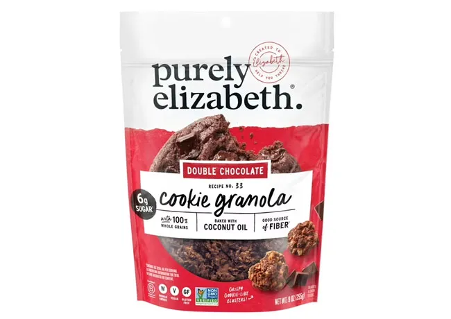 Double chocolate granola cookies from Purely Elizabeth at Walmart.