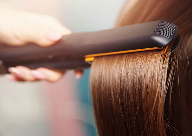 flat-ironed-hair