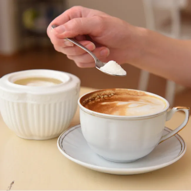 sugar in coffee