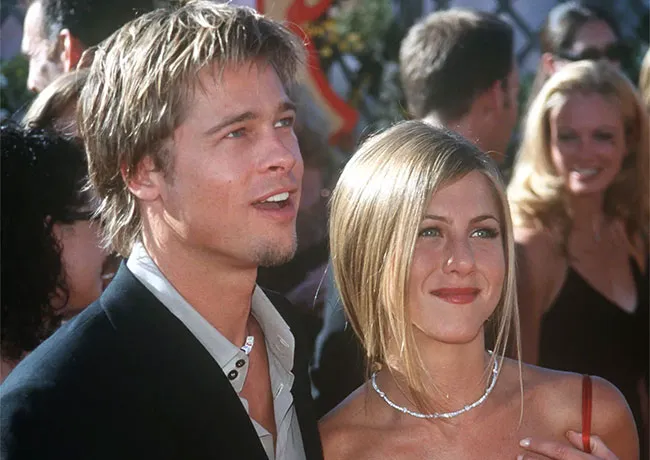 Brad Pitt and Jennifer Aniston 2000 Emmys