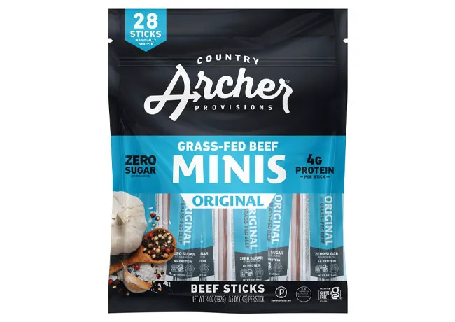 Archer's mini beef sticks from Costco for quick bites