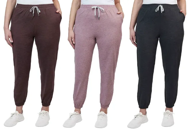 Lightweight joggers from Costco's Kirkland Signature collection for women.