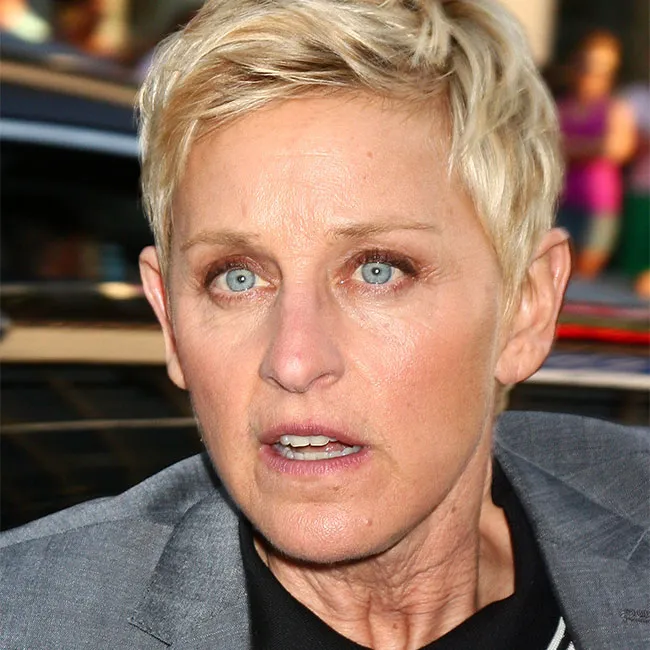Ellen DeGeneres arrives at Arrested Development premiere in Los Angeles.