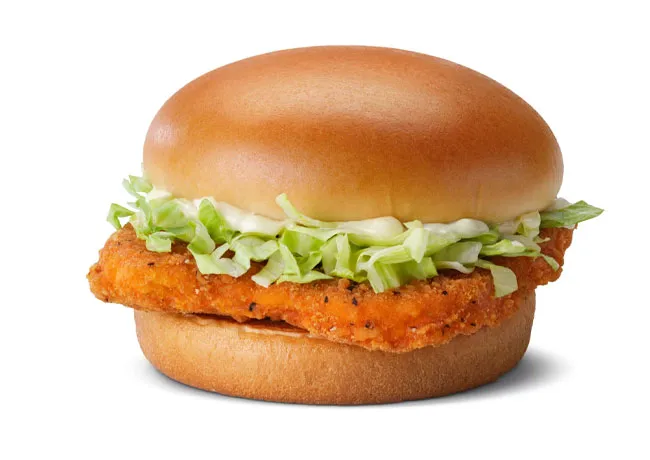 "McDonald's Spicy McChicken sandwich"