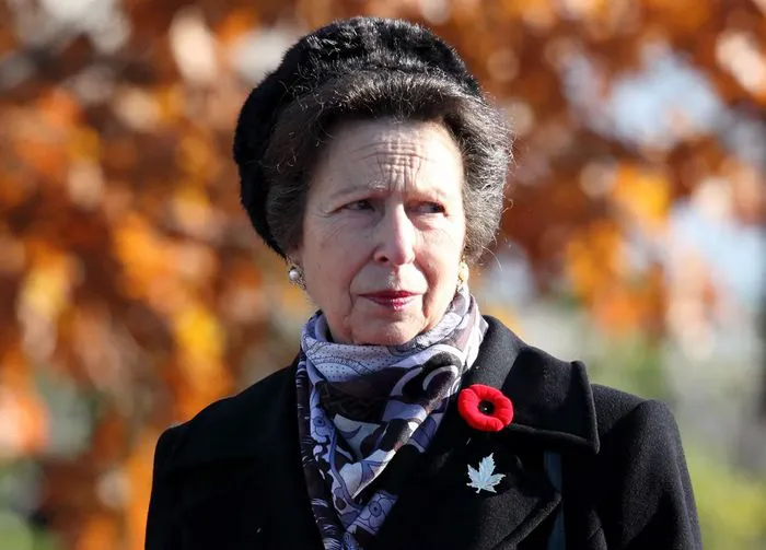 Princess Anne at the National War Memorial Ottawa