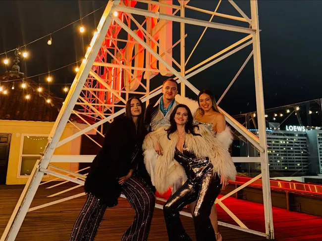 Selena Gomez 33rd birthday party with friends
