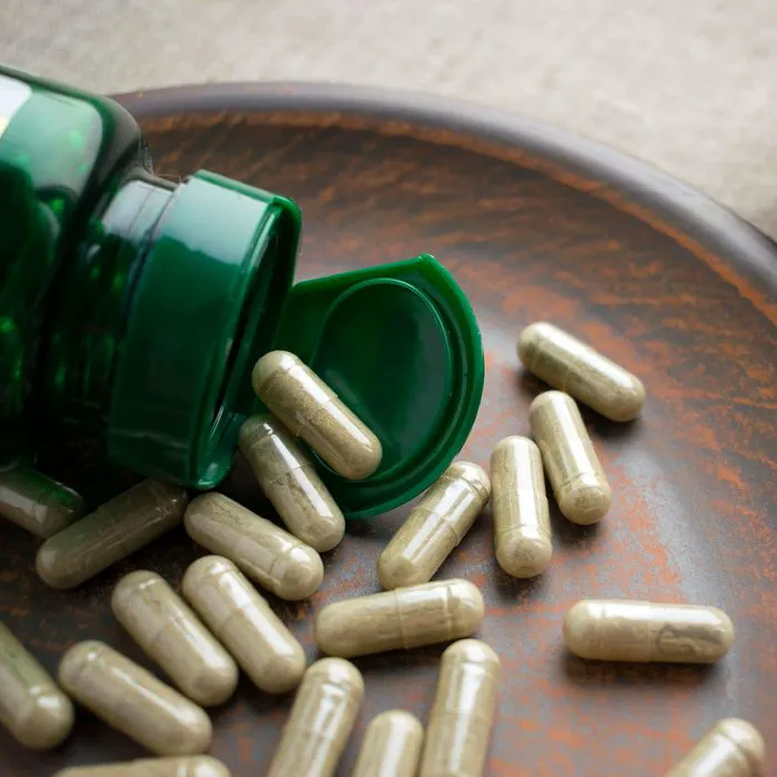 Green tea extract known for antioxidants and health benefits.