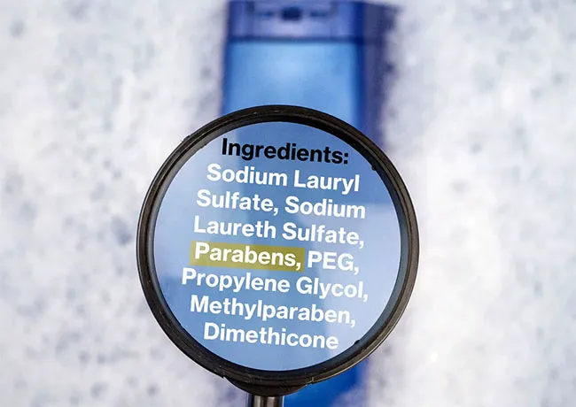 shampoo-ingredients-paraben
