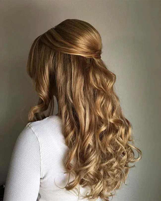 half-up-half-down-hair