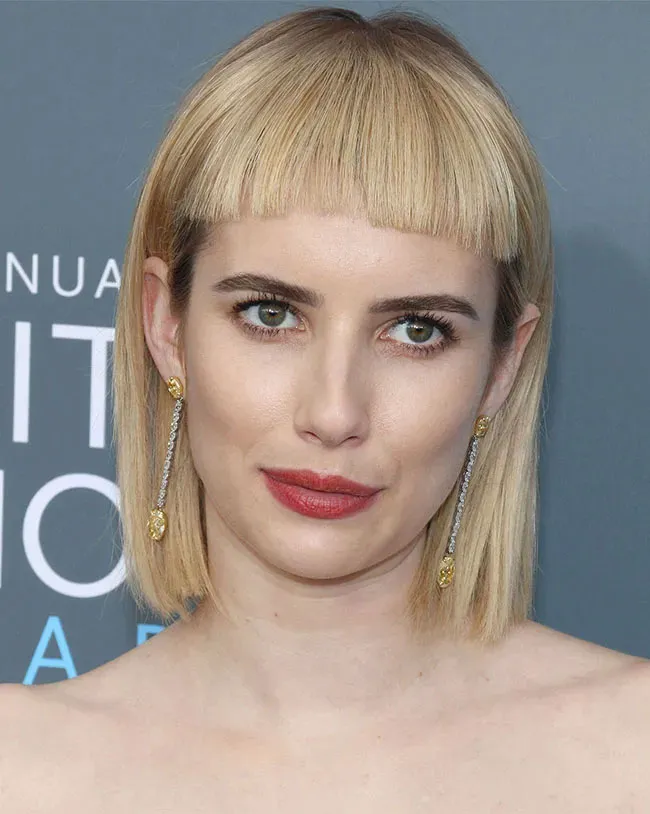 micro-bangs