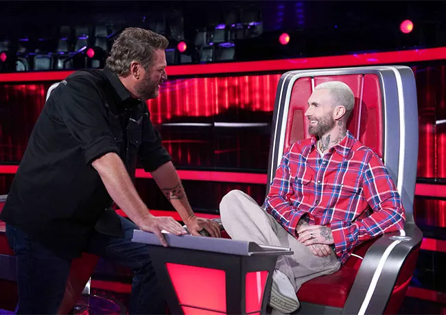 Blake Shelton Adam Levine The Voice
