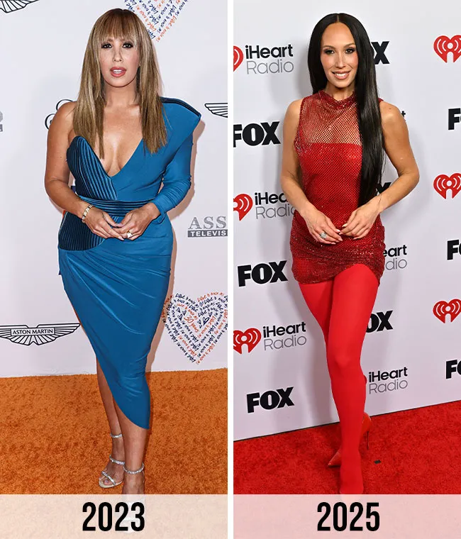 Cheryl Burke weight loss before and after 2023 vs 2025