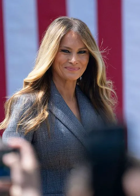 Melania Trump signing the TAKE IT DOWN Act in 2025