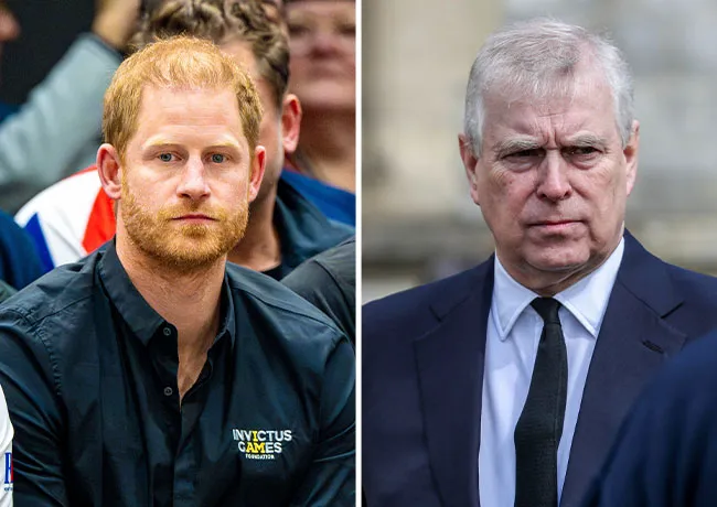 Prince Harry Prince Andrew