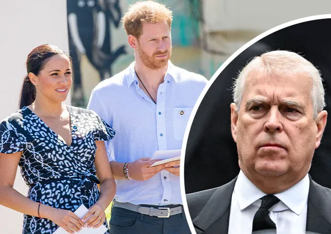 Meghan Markle Prince Harry Prince Andrew