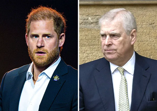 Prince Harry Prince Andrew
