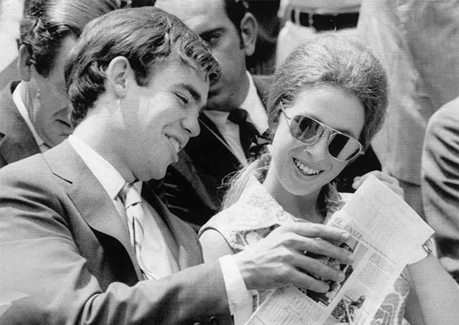 Princess Anne and David Eisenhower 1970
