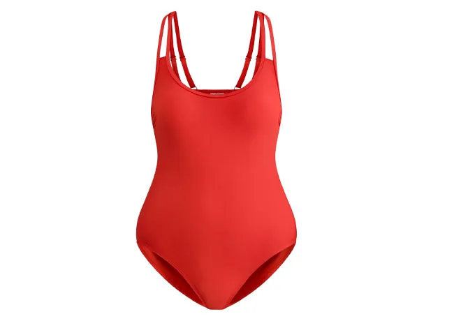 "Walmart No Boundaries Women's High Leg One-Piece Swimsuit"