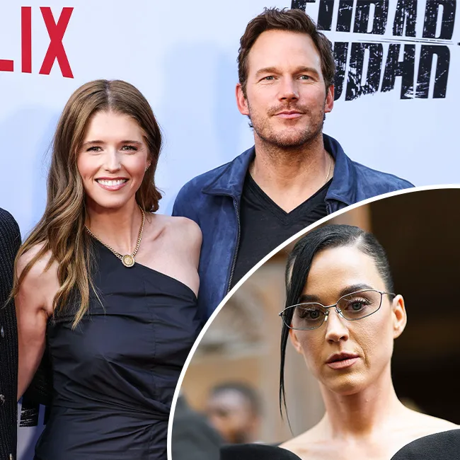 Chris Pratt and Katherine Schwarzenegger and Katy Perry