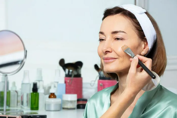 Elegant bridal makeup showcasing natural beauty and style