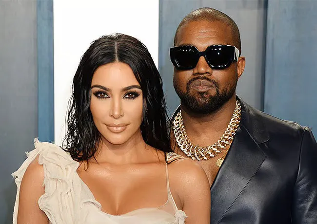 Kim Kardashian and Kanye West