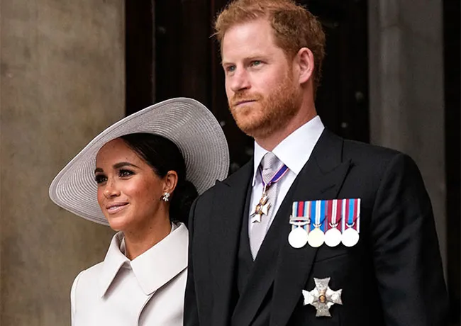 Prince Harry and Meghan Markle at St Paul's Cathedral