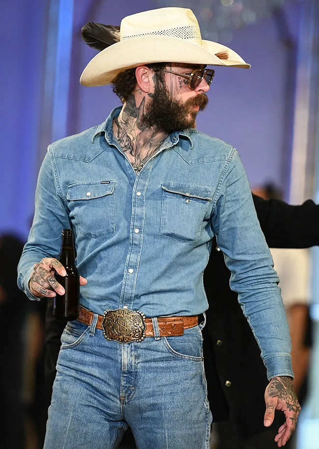post malone dress line Music - Post Malone is dropping his first-ever clothing line tomorrow (Oct.  23) at 8AM PST via Austin Post Apparel, dubbed The Permanent Collection by  Austin Post