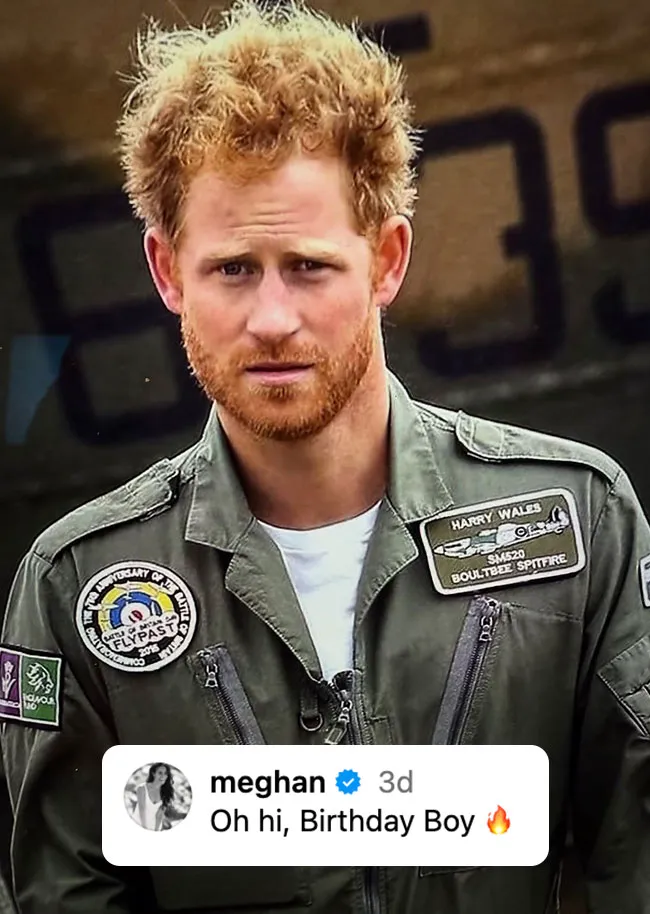 Prince Harry birthday post
