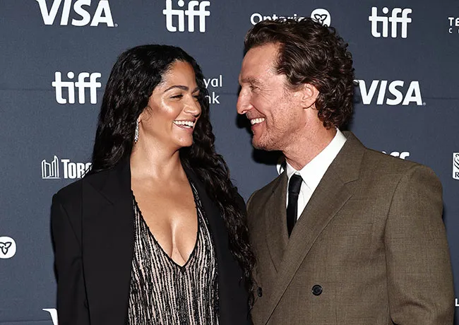 Matthew McConaughey and Camila Alves Toronto Film Festival