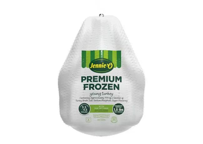 "Aldi Jenni-O frozen whole turkey"
