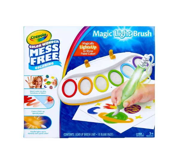 Crayola Color Wonder magic light brush for creative fun