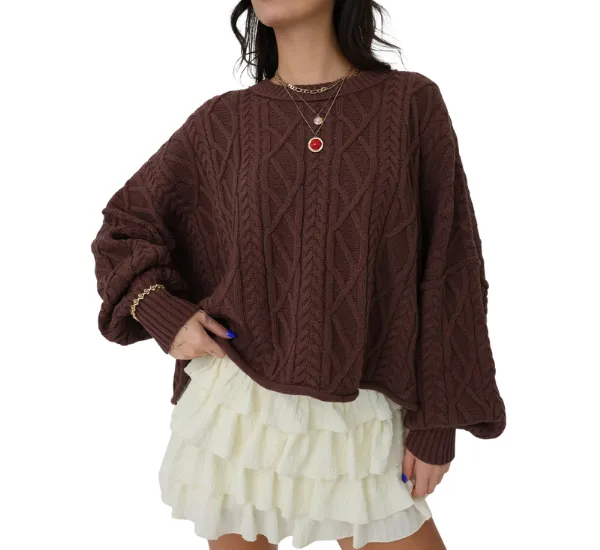 Grey Bandit Eva sweater for cozy winter fashion