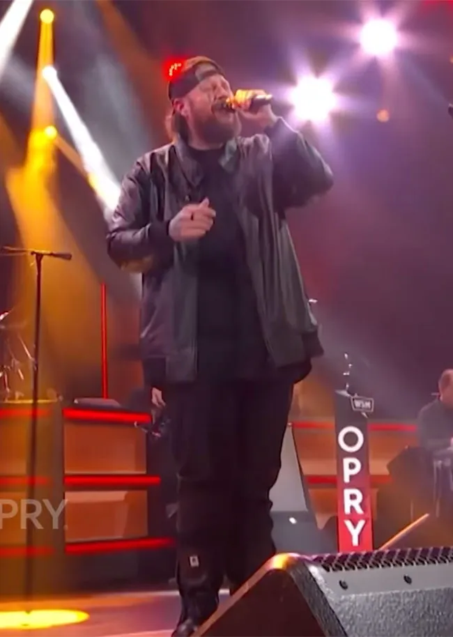 Jelly Roll performing Opry 2025