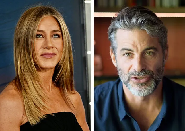 Jennifer Aniston and Jim Curtis