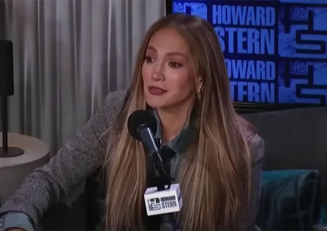 Jennifer Lopez on Howard Stern