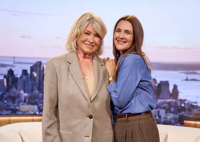 martha stewart drew barrymore