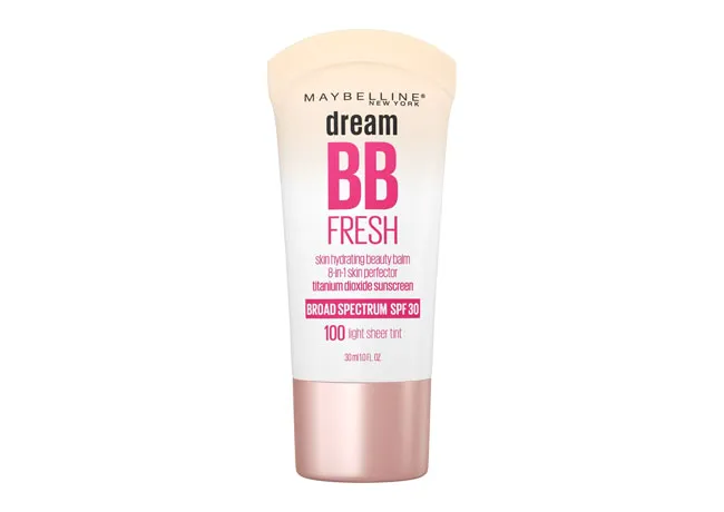 Maybelline BB Fresh Cream for natural, lightweight coverage.