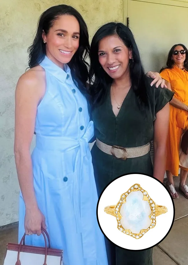 Meghan Markle at George Zajfen Tennis Tournament