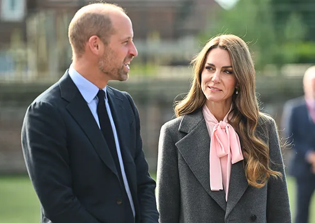 Prince William and Kate Middleton visit Southport