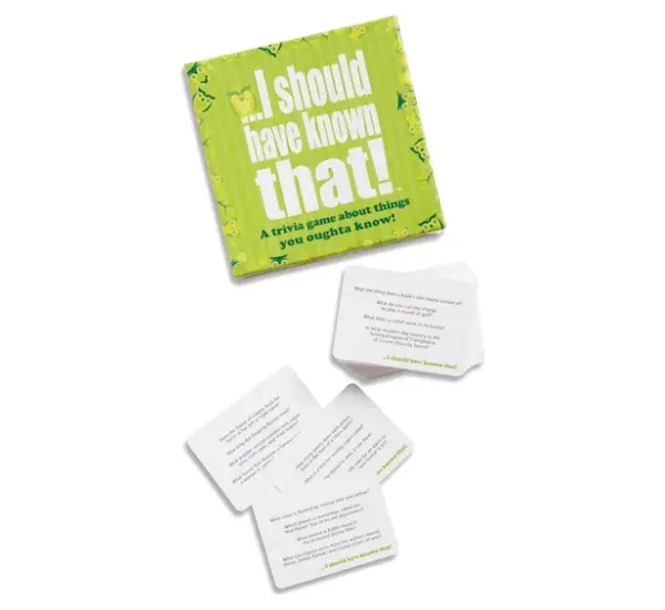 I Should Have Known That Party Trivia Game