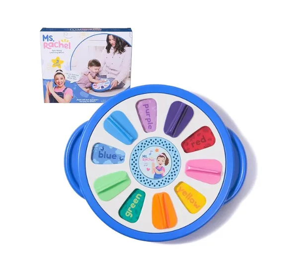 Interactive learning wheel for educational playtime.