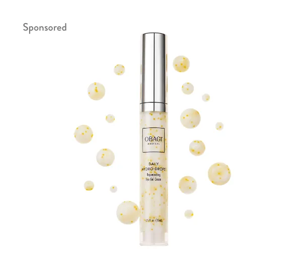 Obagi Daily Hydro Drops rejuvenating eye gel cream for hydration.